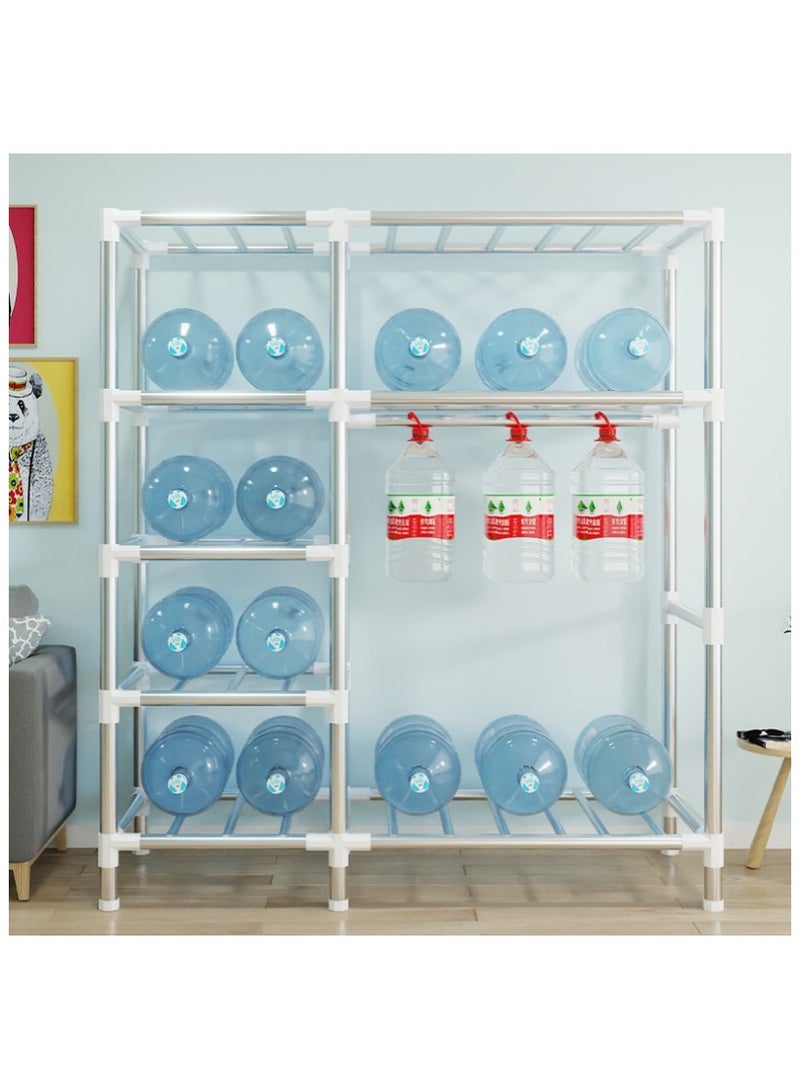 Portable Clothing Wardrobe With Storage Cupboard Organiser 201*170*45  - Image 3
