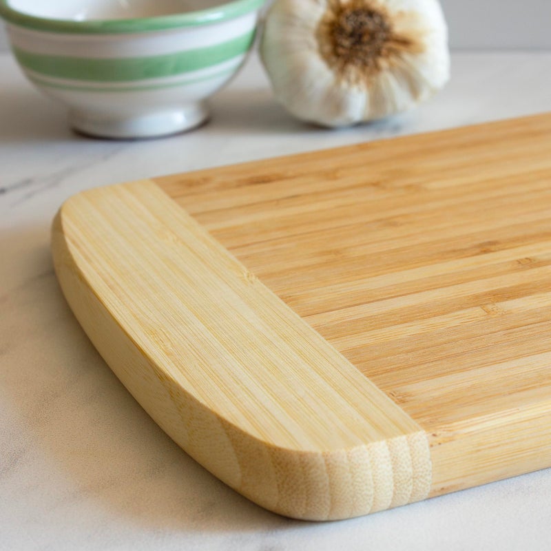 Totally Bamboo Hana Cutting Board â€“ 10" x 7" Small Bamboo Prep Board | Lightweight, Durable & Gentle on Knives | Stylish Compact Cutting Surface for Chopping Fruit, Veggies & Garnishes - Image 5