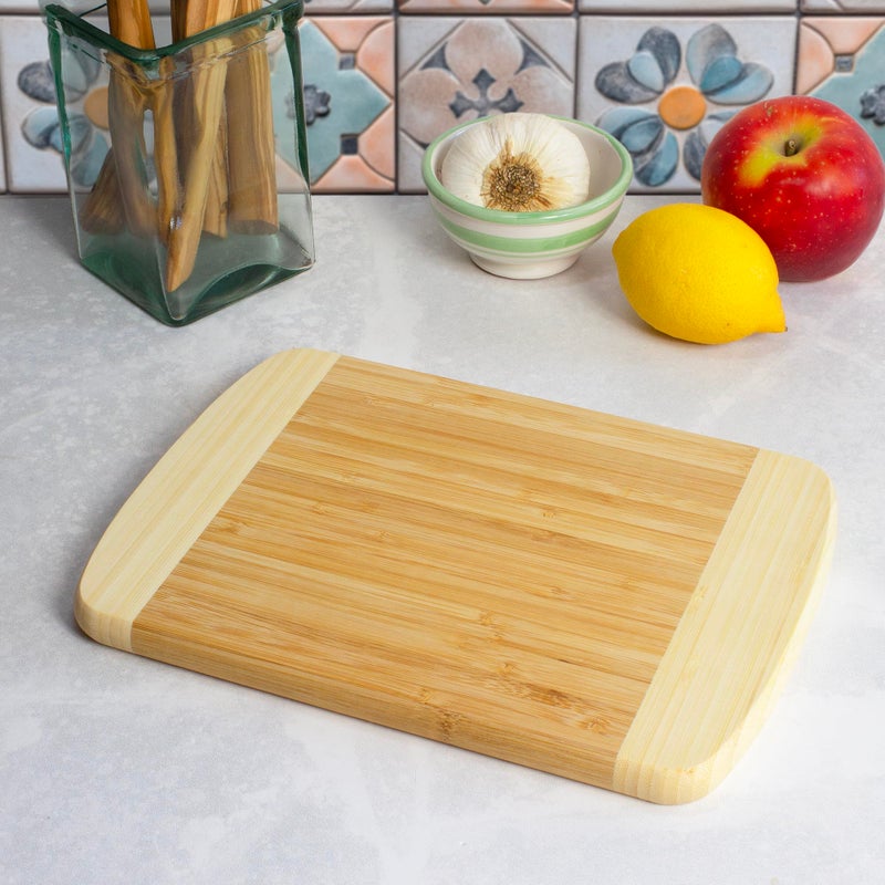 Totally Bamboo Hana Cutting Board â€“ 10" x 7" Small Bamboo Prep Board | Lightweight, Durable & Gentle on Knives | Stylish Compact Cutting Surface for Chopping Fruit, Veggies & Garnishes - Image 4