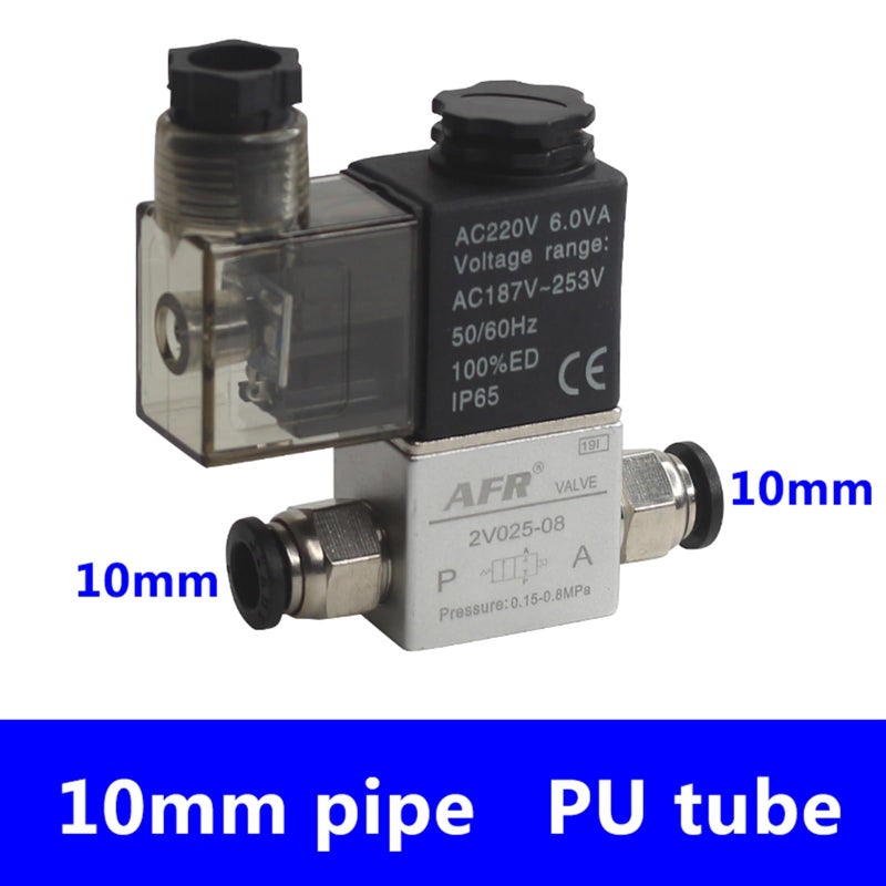 Airtac 2 Position 2 Port Normally Closed Pneumatic Solenoid Valve DC12V 12mm Hose Pipe - Image 3