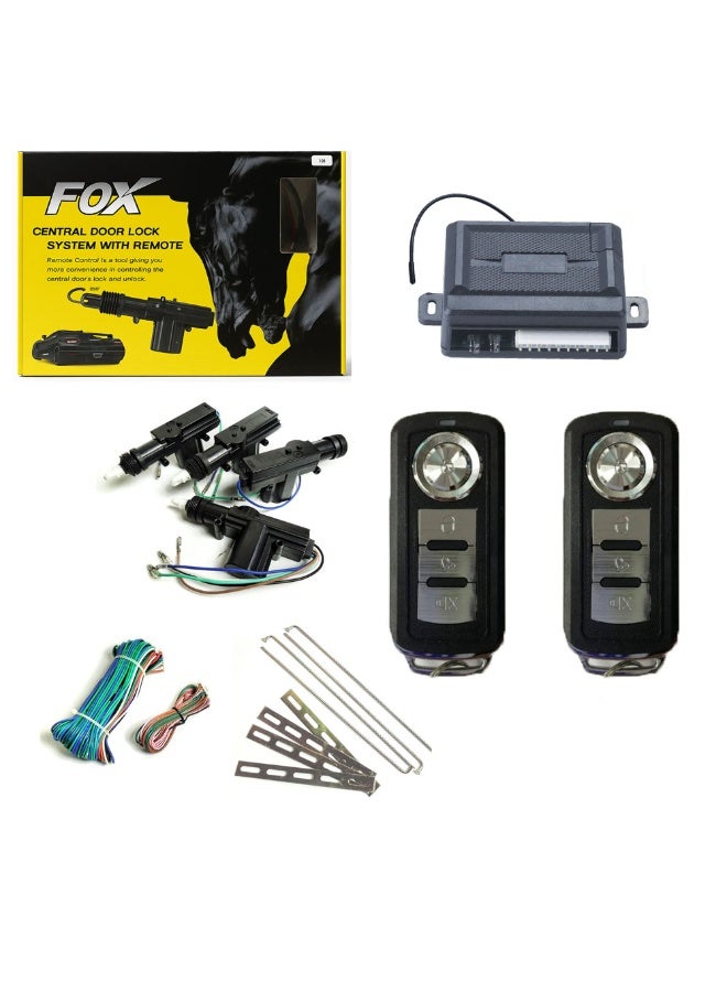 فوكس يوفر قفل مركزي فوكس حماية كاملة لسيارتك بنظام قفل ذكي وسريع - Y77 - Image 1