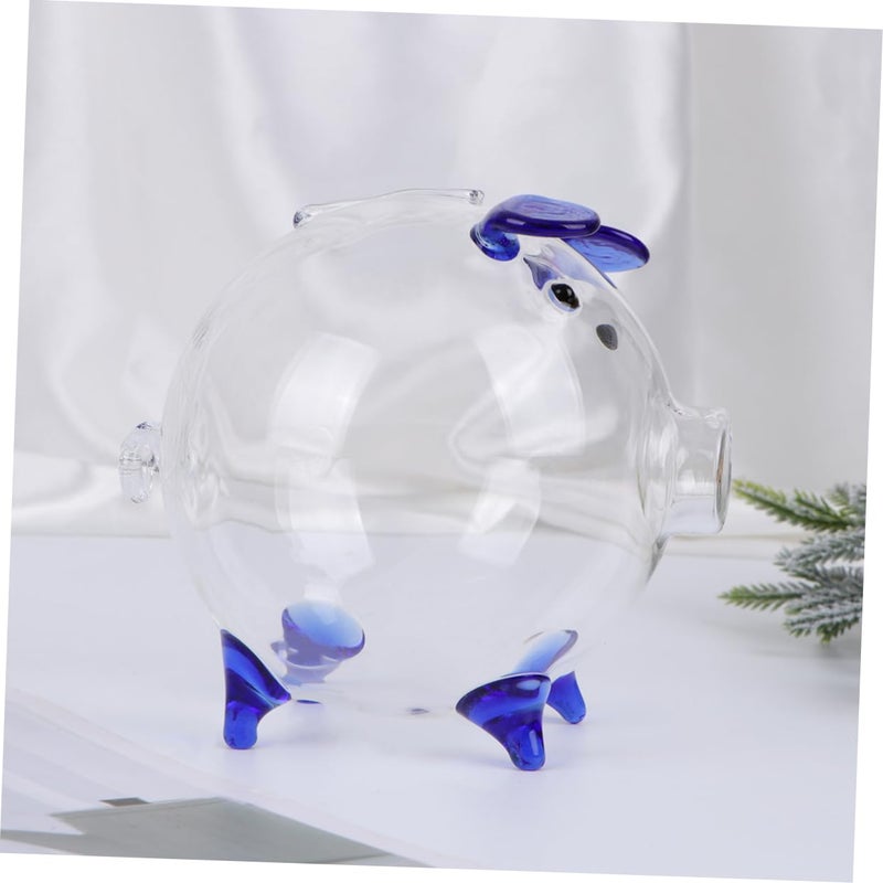 High Borosilicate Glass Piggy Bank Transparent Money Box For Home Decor And Saving - Image 4
