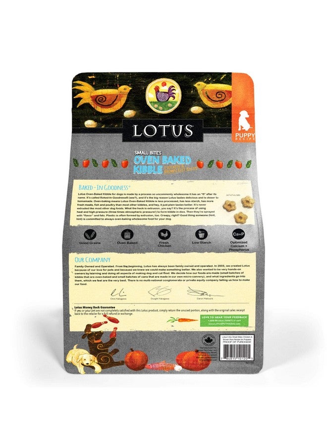 Lotus Lotus Small Bite Dry Puppy Food, 5 Lb.  - Image 2