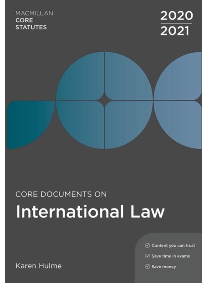 Core Documents on International Law 2020-21 