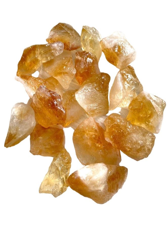 Divinity Healing Crystals Divinity Natural Citrine Rough Stone for Vastu, Crystal Healing, Spirituality, Business Success, Money Abundance & Prosperity Citrine Stone, Raw Rough Stone (300 Grams) - Image 1