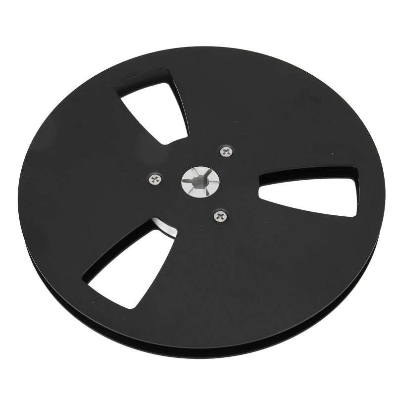 7 Inch Aluminum Alloy Empty Tape Reel - Anti Bending Low Noise Universal Tape Reel for Open Reel Tape Recorder Replacement - Image 1