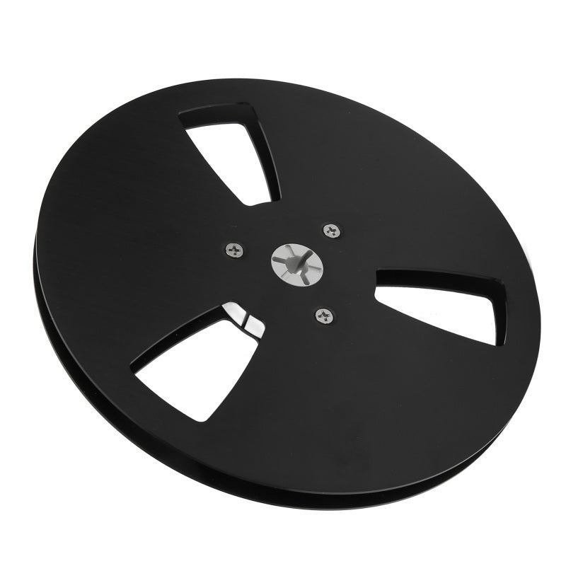 7 Inch Aluminum Alloy Empty Tape Reel - Anti Bending Low Noise Universal Tape Reel for Open Reel Tape Recorder Replacement - Image 3