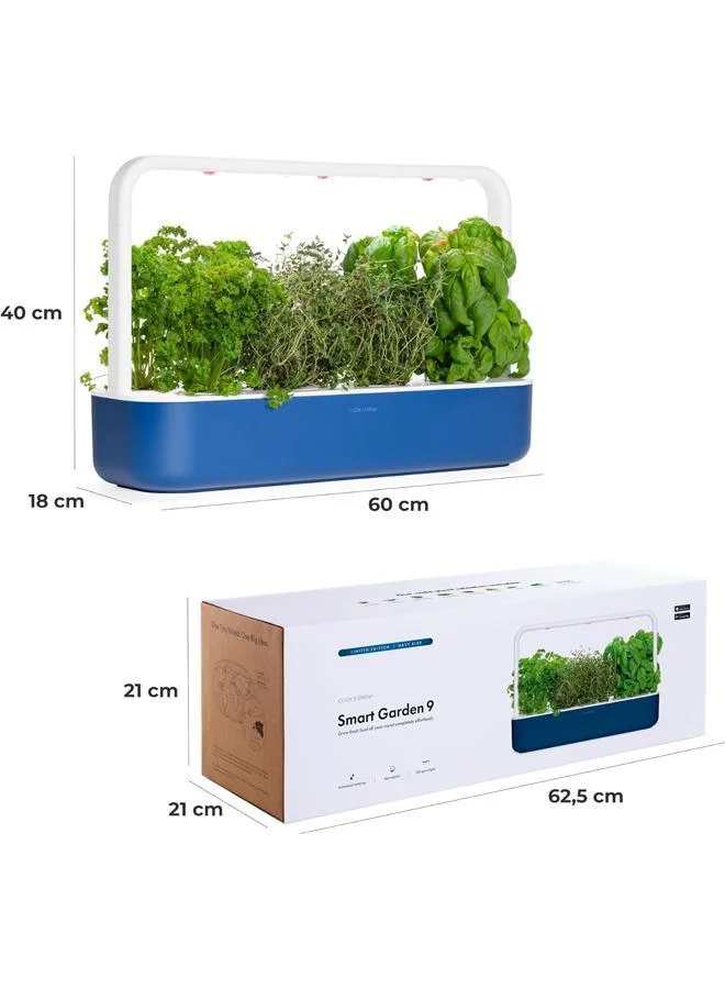 Click & Grow Click & Grow Indoor Smart Garden 9 - Navy Blue (Limited Edition)