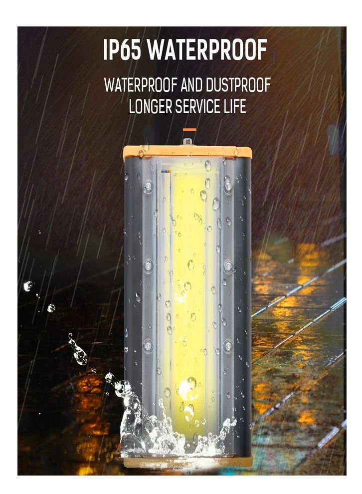 fashionhome 50W LED Flood Light Outdoor Work Light Security Light for Yard Garden Basketball Court Garage Warm White Light  - Image 3