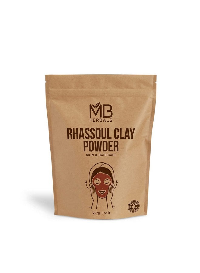 MB Herbals Rhassoul Clay (Red) 227G | Skin Care | Hair Care - Image 1