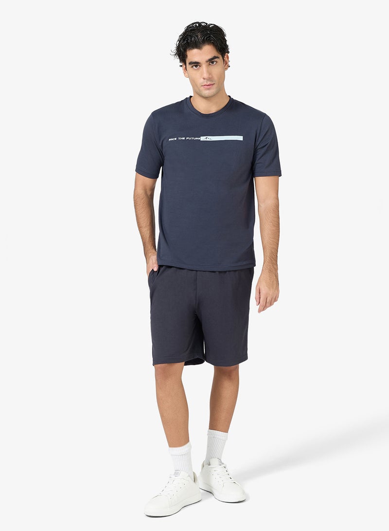 سفنتي فايف بيسيكس طقم تي شيرت وشورت - Image 5