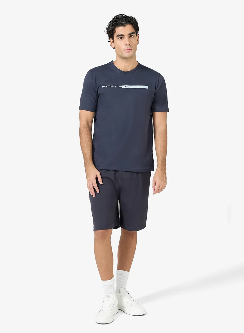 سفنتي فايف بيسيكس طقم تي شيرت وشورت