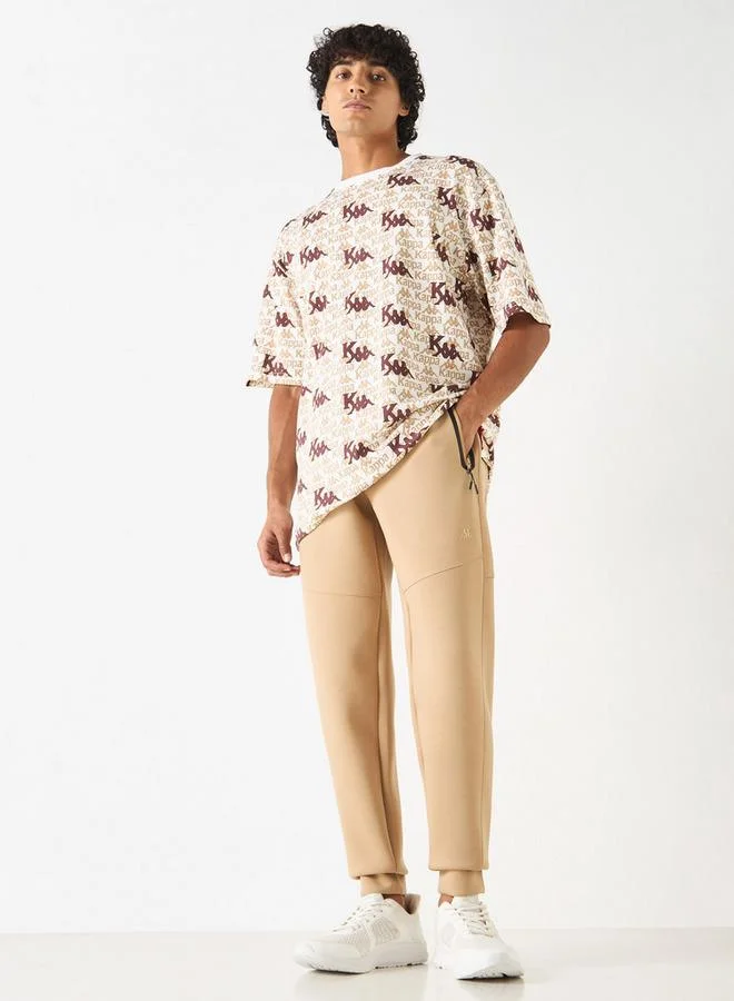 Kappa Kappa Joggers with Drawstring Closure and Pockets