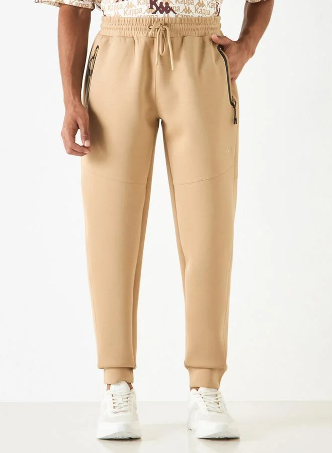 Kappa Kappa Joggers with Drawstring Closure and Pockets