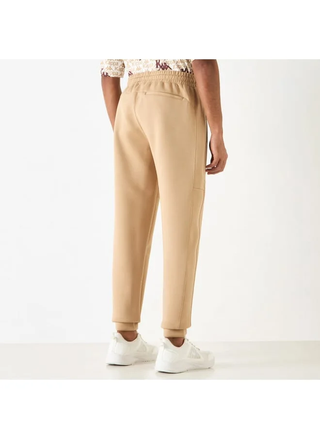 Kappa Kappa Solid Joggers with Drawstring Closure and Pockets