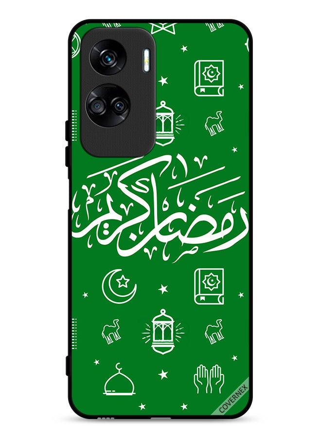 Covernex Honor 90 Lite 5G Protective Case Cover Ramadan Kareem Green - Image 1