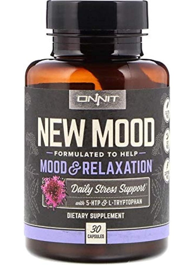 Onnit New Mood, Mood & Relaxation (30 Capsules) - Image 1