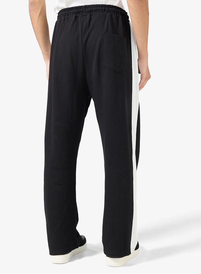 سفنتي فايف بنطلون رياضي فضفاض بنص مخطط - Image 3