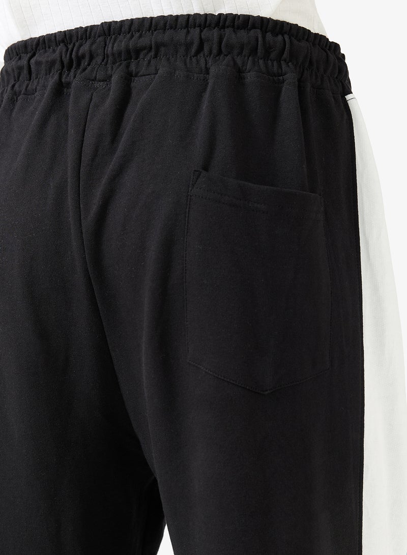 سفنتي فايف بنطلون رياضي فضفاض بنص مخطط - Image 5