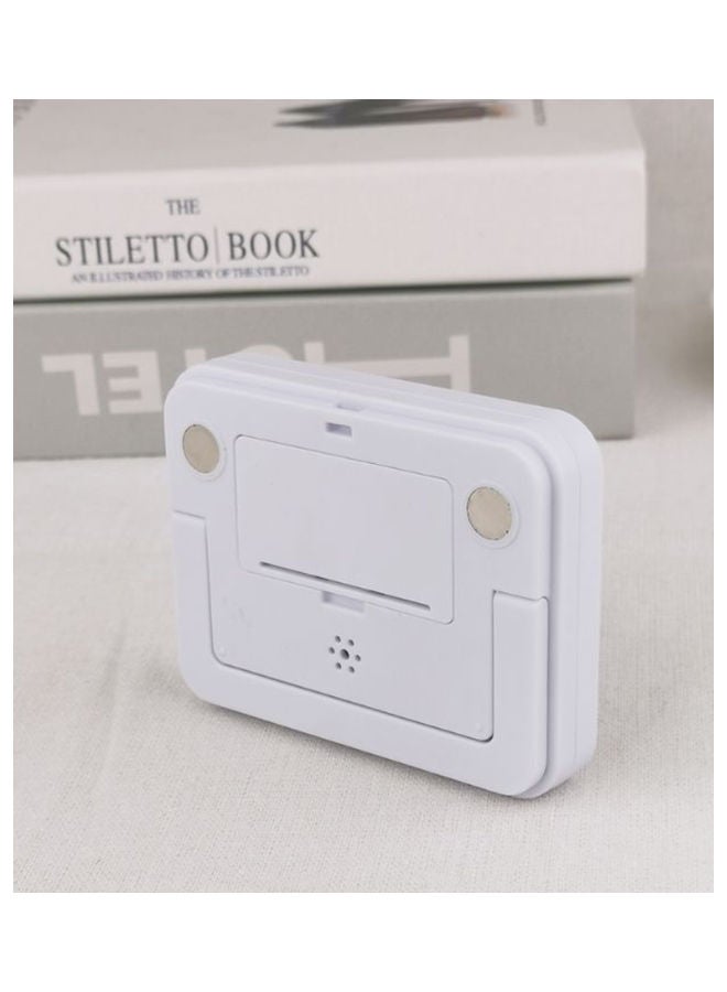 NIBEMINENT Pack Of 10 Clock Timer White 8.8x6.8x1.8cm - Image 5