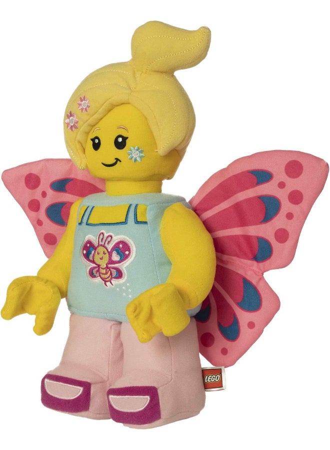 LEGO Minifigures Series 17 Butterfly Girl Plush Toy (30 cm, Yellow/Pink) - Image 2