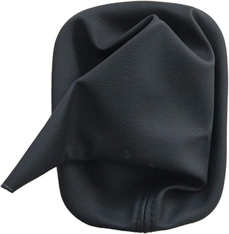 DEMULAX Black Leather Gear Shift Boot for BMW E30 - Image 1