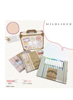 ZEBRA ZEBRA WKT7-35C Highlighter, Mildliner, 35 Color Set, Gift Box Included  - Image 2
