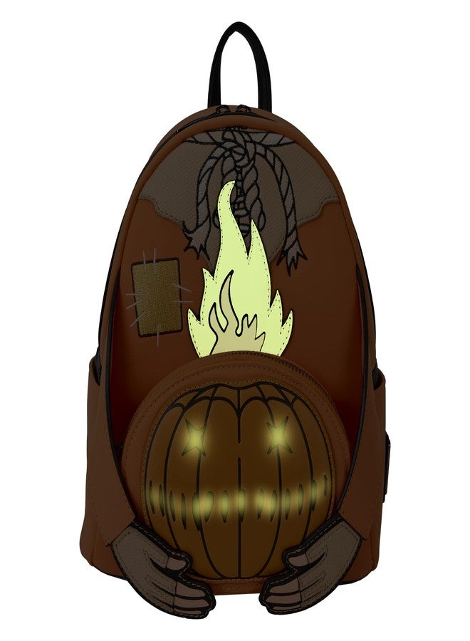 Loungefly Trick ‘R Treat Flaming Head Sam Mini Backpack - Image 2