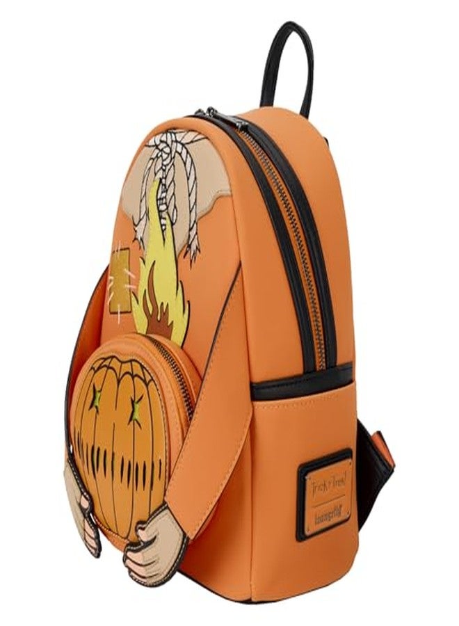 Loungefly Trick ‘R Treat Flaming Head Sam Mini Backpack - Image 3
