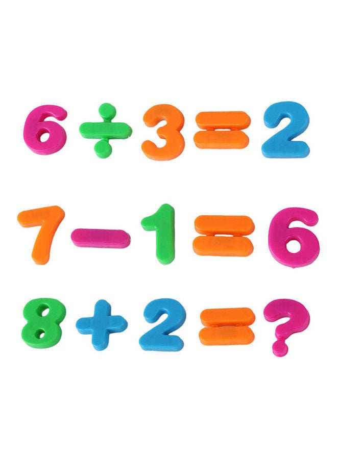 NIBEMINENT Lower/Upper Case Alphabet Letters Number Fridge Magnet Learning Toy - Image 5