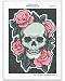 forever young Minigem Horror Diamond Painting Kits for Adults Gothic Canvas Small Diamond Art Kits for Beginners Round Beads Horror Diamond Art Kits for Adults 61 x 84 Inch Skull Garden - Image 2
