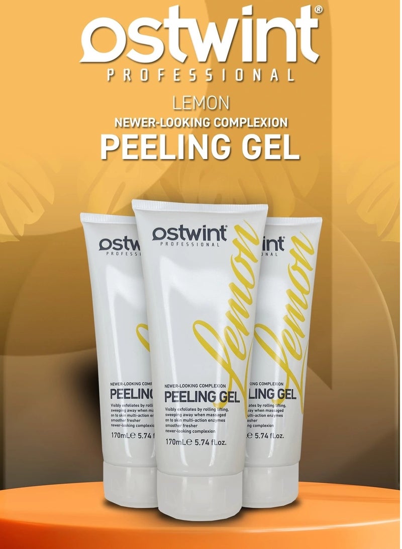 أوستوينت جل مقشر بالليمون 170مل مناسب لجميع انواع الجلد. ينظف البشرة والمسام بعمق والنقاط السوداء والحبوب والبقع وازالة لون البشرة الداكنة ويحتوي على خلاصة الاعشاب يمنح النضارة للبشرة من خلال تنظيفها من الجلد الميت . - Image 2
