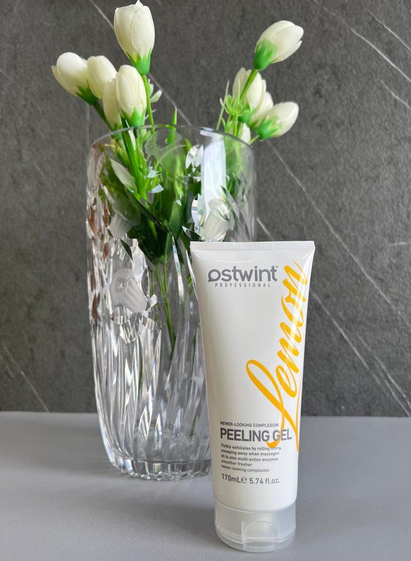 أوستوينت جل مقشر بالليمون 170مل مناسب لجميع انواع الجلد. ينظف البشرة والمسام بعمق والنقاط السوداء والحبوب والبقع وازالة لون البشرة الداكنة ويحتوي على خلاصة الاعشاب يمنح النضارة للبشرة من خلال تنظيفها من الجلد الميت . - Image 3