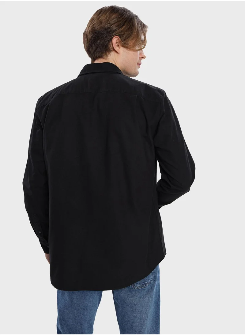 American Eagle Pocket Detail Button Down Shirt