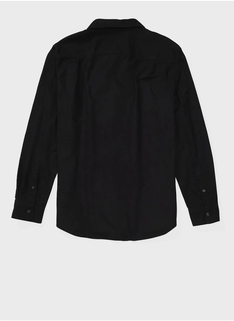 American Eagle Pocket Detail Button Down Shirt