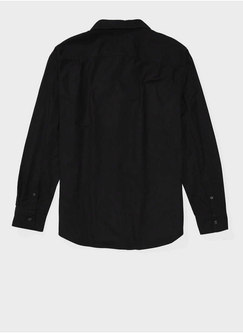 American Eagle - Pocket Detail Button Down Shirt - Image 1