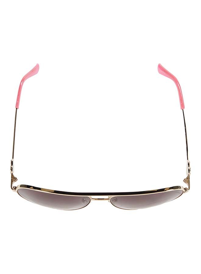 GUESS Unisex Aviator Large Sunglasses with Brown Lenses - GF6106 32F 64mm - Image 4