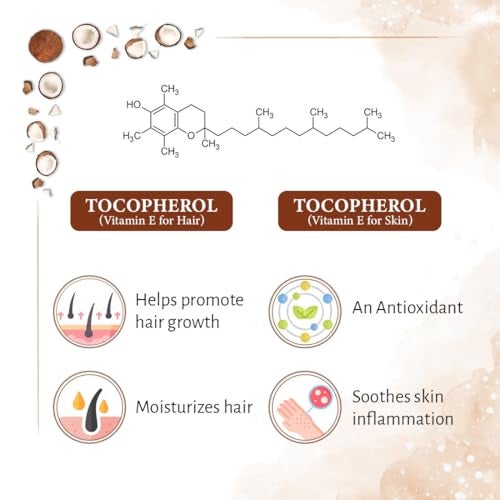 KEYA SETH AROMATHERAPY, DEVICE OF DROP KEYA SETH AROMATHERAPY Virgin Coconut Oil, Skin & Hair, Cold Pressed, Moisturizing Glowing Soothing Nourishment, Rich in Lauric Acid & Vitamin E 200ml - Image 4