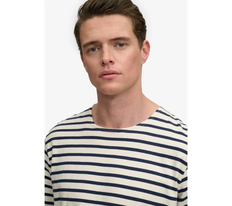 Superdry Merchant Stripe Ls Top