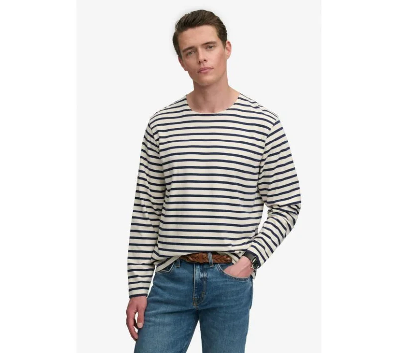 Superdry Merchant Stripe Ls Top