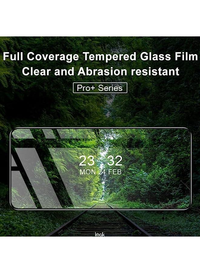 Imak واقي شاشة من الزجاج المقوى من imak متوافق مع هاتف ZTE Nubia Red Magic 6R، فيلم زجاجي مقوى كامل الشاشة بصلابة سطحية 9H من سلسلة Pro+ من imak - Image 3