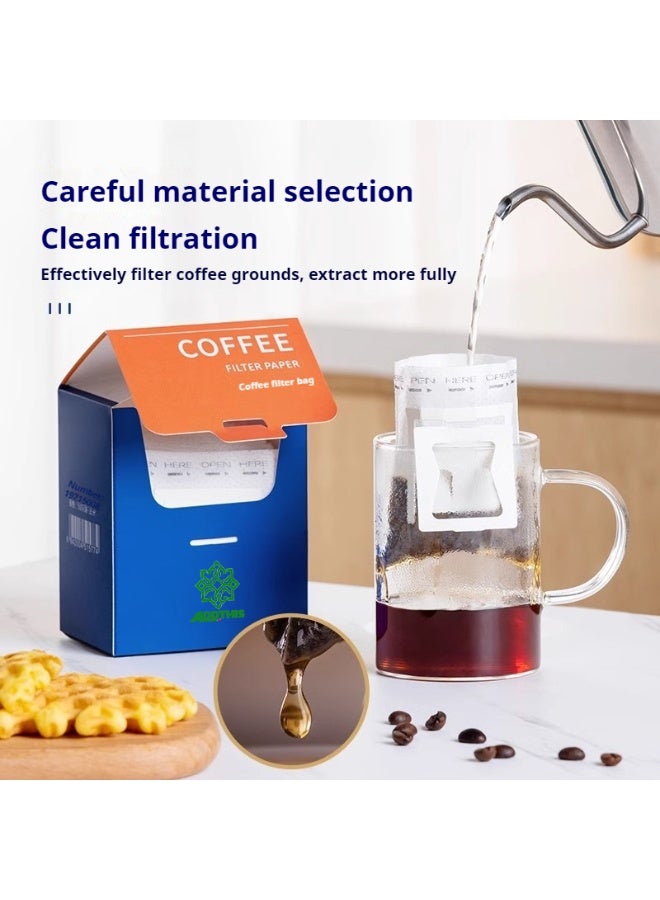 أضف هذا ورق فلتر قهوة قابل للاستخدام مرة واحدة 75*90 مم / مجموعة من 100 قطعة - Image 5