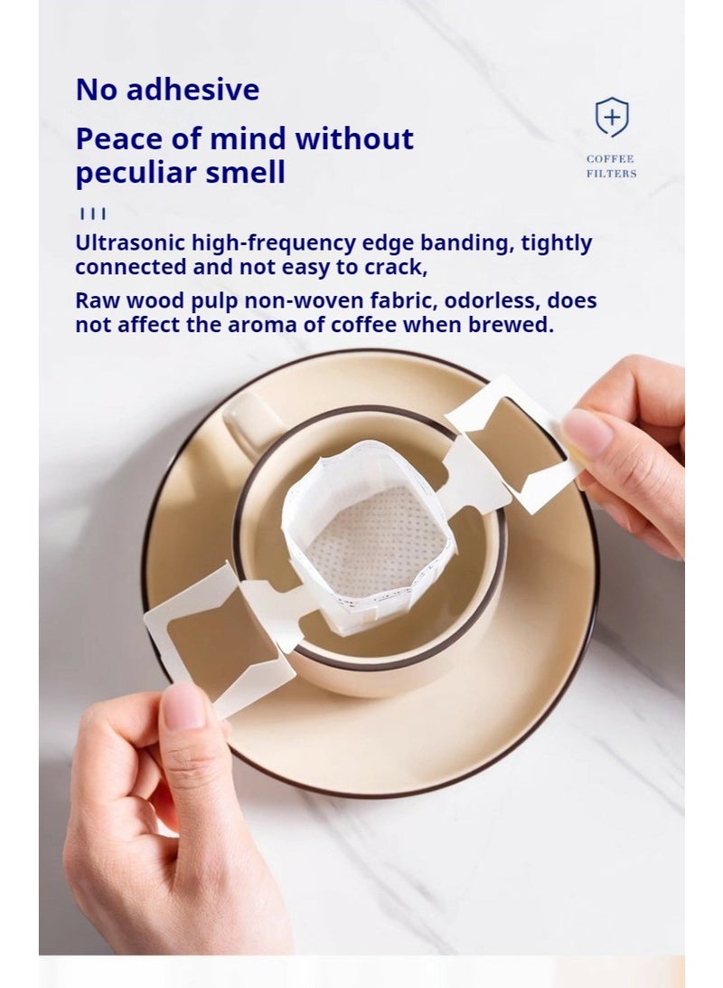 أضف هذا ورق فلتر قهوة قابل للاستخدام مرة واحدة 75*90 مم / مجموعة من 100 قطعة - Image 4