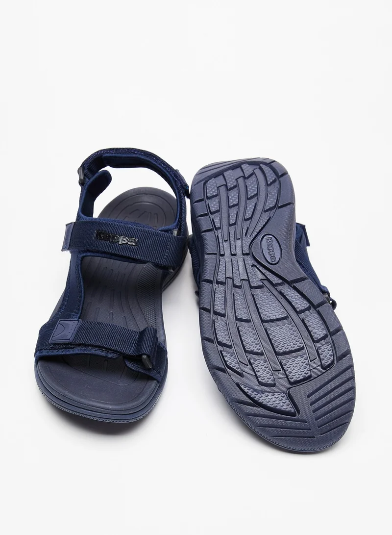 Kappa Men's Floaters with Hook and Loop Closure Navy