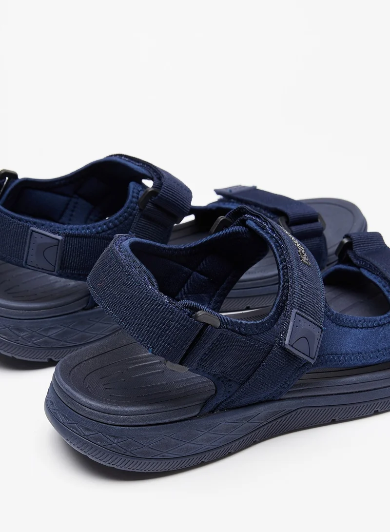 Kappa Men's Floaters with Hook and Loop Closure Navy