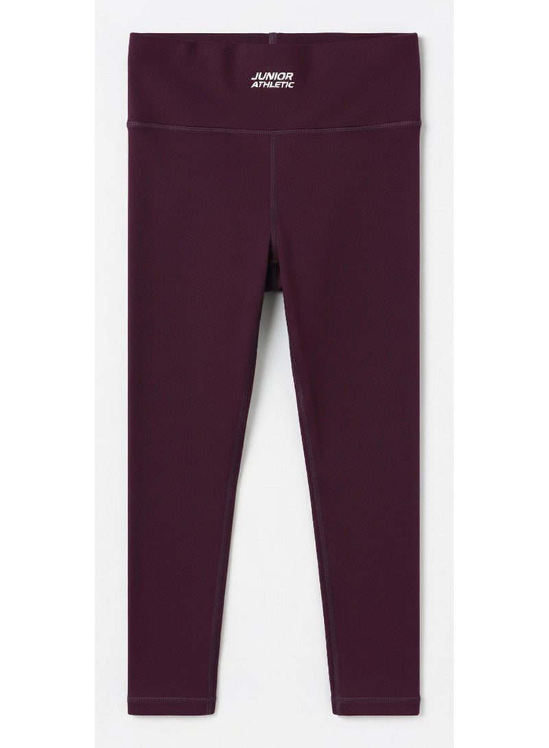 Junior Girls High Waist Leggings - Image 2