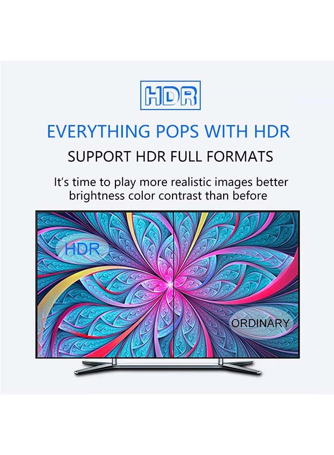 وونكت TV بوكس H96 ماكس ذكي يعمل بنظام أندرويد مع واي فاي مزدوج يدعم تقنية البلوتوث 4.0 بدقة 4K فائقة الوضوح ويدعم الفيديو ثلاثي الأبعاد ANTV-WO-H96MX-4-64 أسود - Image 3