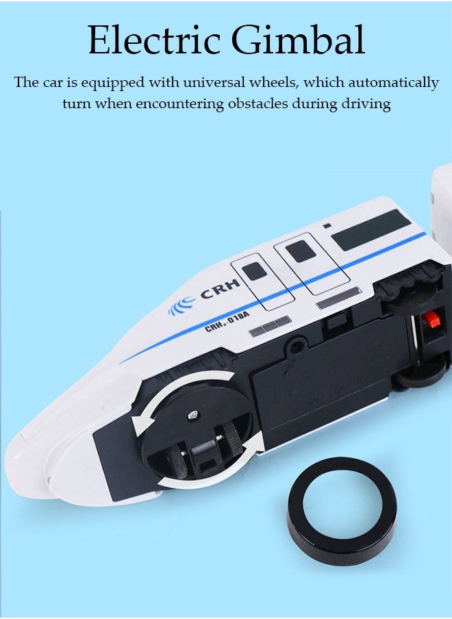 DUNISO - Electric remote control train toy model electric train EMU model remote control forward and backward lighting sound effect voice broadcast - Image 1