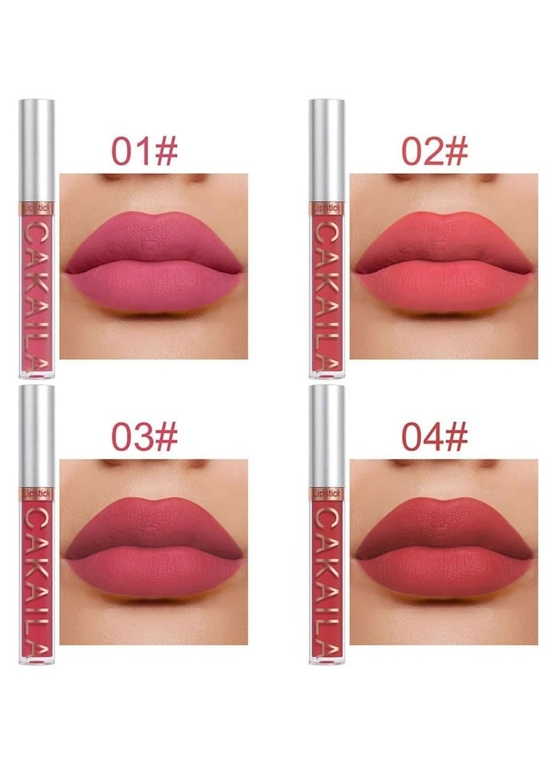 CAKAILA - 10Pcs Matte Liquid Lipstick Set Contains Smooth Lip Lacquer for Women - Image 1