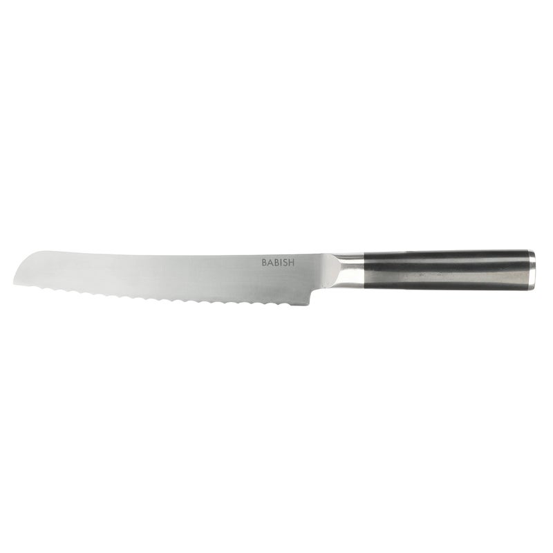 Babish 8-Inch Bread Knife â€“ High-Carbon 1.4116 German Steel Kitchen Knife â€“ Professional Serrated Cutlery for Slicing Bread and Baked Goods - Image 2